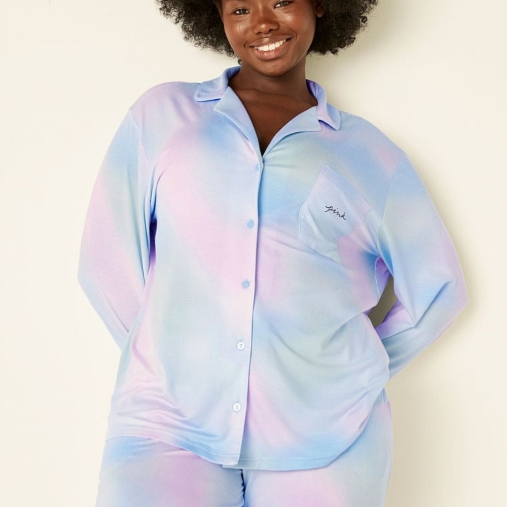 PINK VS Modal Sleepshirt size Medium NWT - Picture 3 of 10